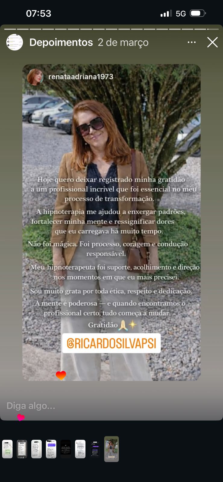 Depoimento Renata